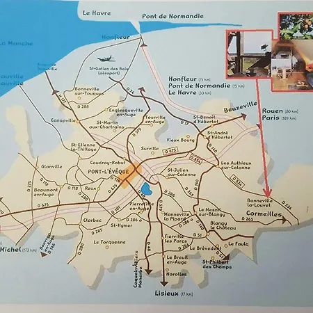 D'hauville Vallee Prázdninový dům Bonneville-la-Louvet